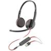 imagePoly Blackwire 3225 Wired Headset Plantronics  NoiseCanceling Mic  Stereo Design  Connect to PCMacMobile via USBC USBA or 35mm  Works wTeams Zoom  Amazon Exclusive1 Count Pack of 1