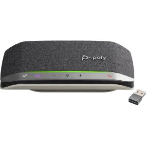 Poly Sync 20+ Personal Portable Bluetooth Speakerphone (Plantronics) – Noise/Echo Reduction – USB-C Bluetooth Adapter – Works w/Teams, Zoom, PC, Mac, Mobile – Amazon Exclusive(2020 Version (USB-A Only))