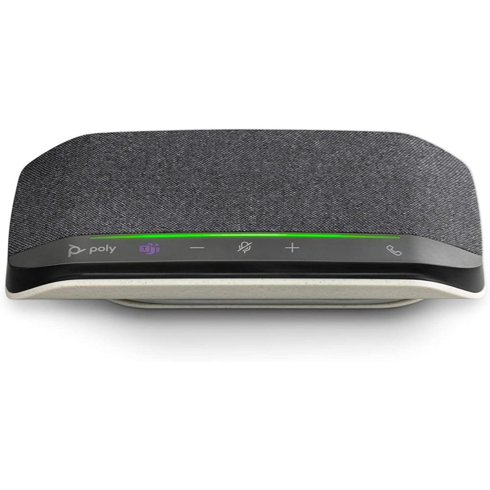 imagePoly Sync 10 USB Speakerphone Plantronics  TwoinOne Portable Speaker for AudioVideo Conference Calls ampamp Music  USB Powered  DualMic FullDuplex Audio  Works with Teams Zoom Google ampamp MoreMicrosoft Teams Version