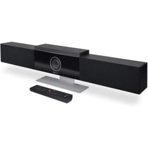 Poly Studio 4K USB Video Conference System (Plantronics) – Camera, Microphone, & Speaker Bar for Small & Medium Conference Rooms – Auto Framing & Tracking – Teams/Zoom Certified – Amazon Exclusive(2018 Version)