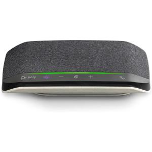 Poly Sync 10 USB Speakerphone (Plantronics) – Two-in-One Portable Speaker for Audio/Video Conference Calls & Music – USB Powered – Dual-Mic, Full-Duplex Audio – Works with Teams, Zoom, Google & More(Microsoft Teams Version)