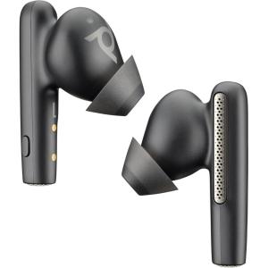 Poly Voyager Free 60 UC True Wireless Earbuds (Plantronics) – Noise-Canceling Mics for Clear Calls – ANC – Portable Charge Case – Compatible w/iPhone, Android, PC/Mac, Zoom, Teams – Amazon Exclusive