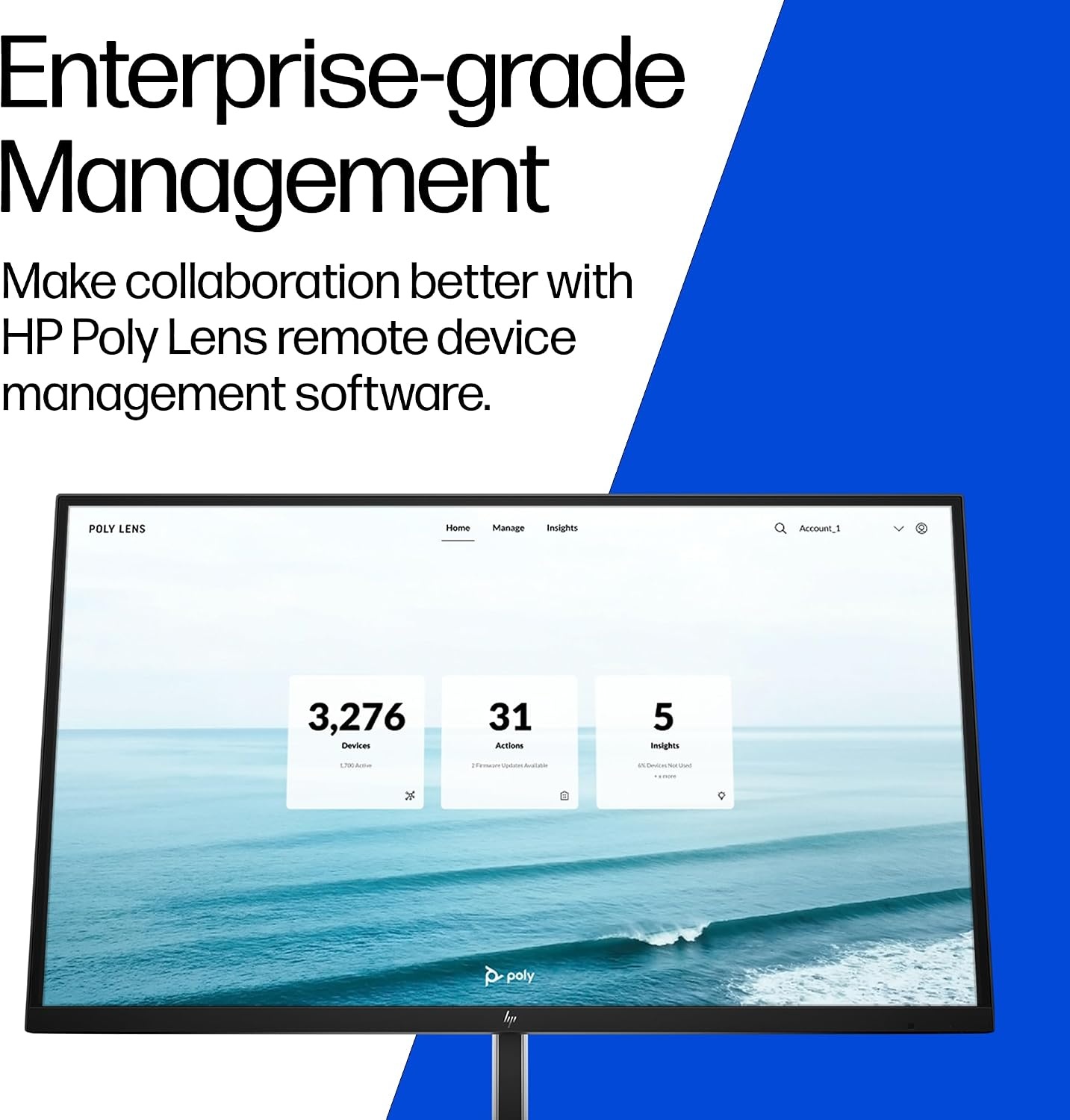image:imagePoly Studio V12 USB Video Bar for Small Rooms 4K 20MP Camera AIEnhanced Audio Noise Cancellation Poly Lens Management Microsoft Teams Zoom amp Google Meet Compatible Thoughtfully Made
