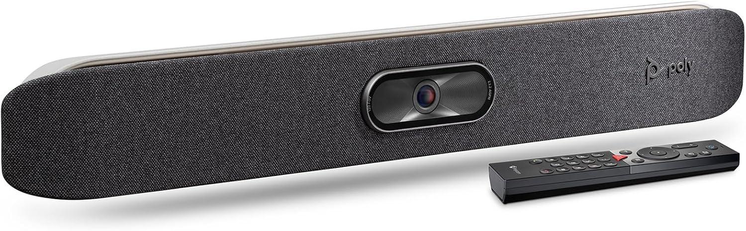 imagePoly Studio Systme de visioconfrence et daudioconfrence haut de gamme Polycom Connectivit USB PlugandPlay Solution vido pour le bureau domicile et les petites salles de confrenceStudio X30