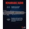 Poly Studio R30 – Système de visioconférence 4K (Plantronics) – Barre avec caméra, micro et haut-parleur pour les petites salles – Suivi de l&rsquo;intervenant, NoiseBlockAI, cadrage des intervenants