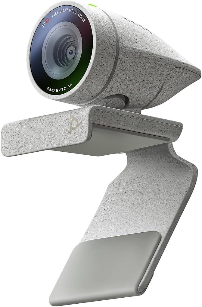 imagePOLY Webcam Studio P5 ampamp Blackwire 3210 USBA 1 couteurWebcam Headset