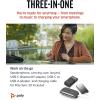 Haut-parleur portable personnel Bluetooth Poly Sync 20+ (Plantronics) – Réduction du bruit/de l&rsquo;écho – Adaptateur Bluetooth USB-C – Fonctionne avec Teams, Zoom, PC, Mac, Mobile(USB-C + USB-C/A)