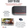 Haut-parleur portable personnel Bluetooth Poly Sync 20+ (Plantronics) – Réduction du bruit/de l&rsquo;écho – Adaptateur Bluetooth USB-C – Fonctionne avec Teams (certifié), Zoom, PC, Mac, Mobile(USB-C + USB-C/A)