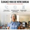 Micro-casque sans fil Poly Voyager 4310 UC et socle de chargement – Micro-casque Bluetooth monaural avec perche de microphone antibruit – Connexion à un PC/Mac/Téléphone portable – Teams (certifié)(USB-C + USB-C/A)