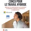 Micro-casque sans fil Poly Voyager Focus 2 UC avec microphone (Plantronics) – Annulation active du bruit (ANC) – Connexion à un PC/Mac/Téléphone portable via Bluetooth – Fonctionne avec Teams, Zoom(USB-C + USB-C/A)