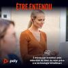 Écouteurs sans fil Poly Voyager Free 60 UC (Plantronics) – Microphones antibruit – Fonction d&rsquo;annulation active du bruit (ANC) – Étui de chargement portable – Compatible avec iPhone, Android, PC/Mac(USB-C + USB-C/A)