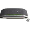 Haut-parleur portable personnel intelligent USB-C Poly Sync 20 (Plantronics) – Réduction du bruit/de l&rsquo;écho – Fonctionne avec Teams, Zoom, PC, Mac, Mobile(Standard)