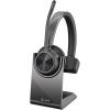 Micro-casque sans fil Poly Voyager 4310 UC et socle de chargement – Micro-casque Bluetooth monaural avec perche de microphone antibruit – Connexion à un PC/Mac/Téléphone portable – Teams (certifié)(USB-C)