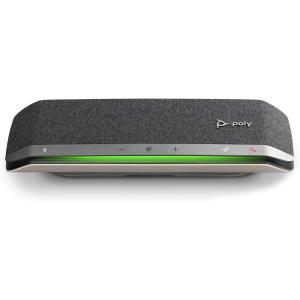 Haut-parleur intelligent Poly Sync 40 – Espaces flexibles – Connexion à un PC/Mac via USB-A ou USB-C et via Bluetooth pour les smartphones – Fonctionne avec Teams, Zoom(USB-C + USB-C/A)