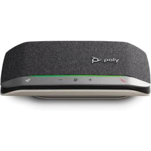 Haut-parleur portable personnel intelligent USB-C Poly Sync 20 (Plantronics) – Réduction du bruit/de l&rsquo;écho – Fonctionne avec Teams, Zoom, PC, Mac, Mobile(USB-C + USB-C/A)