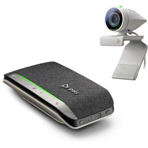 POLY Webcam Studio P5 & Blackwire 3210 USB-A 1 écouteur(Webcam + Headset)