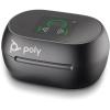 Poly Voyager Free 60+ UC Black Touchscreen Charge Case for BT700 USB-C Adapter