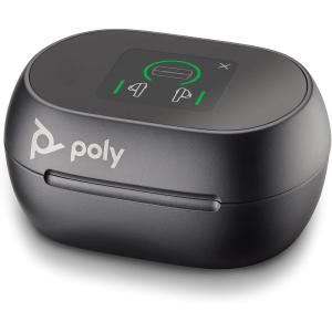 Poly Voyager Free 60+ UC Black Touchscreen Charge Case for BT700 USB-C Adapter