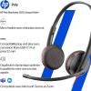 Micro-casque filaire Poly Blackwire 3225 – Microphone antibruit – Conception binaurale – Connexion à un PC/Mac/téléphone portable via USB-C, USB-A ou prise Jack 3,5 mm – Fonctionne avec Teams et Zoom