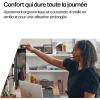 Micro-casque filaire Poly Blackwire 3225 – Microphone antibruit – Conception binaurale – Connexion à un PC/Mac/téléphone portable via USB-C, USB-A ou prise Jack 3,5 mm – Fonctionne avec Teams et Zoom