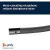 Micro-casque filaire Poly Blackwire 5210 (Plantronics) – Perche microphone antibruit flexible – Design monaural – Connexion à un PC/Mac, téléphone portable via USB-C, USB-A ou prise Jack 3,5 mm(USB-C & AUX)