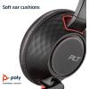 Micro-casque filaire Poly Blackwire 5210 (Plantronics) – Perche microphone antibruit flexible – Design monaural – Connexion à un PC/Mac, téléphone portable via USB-C, USB-A ou prise Jack 3,5 mm(USB-C & AUX)