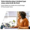 Micro-casque sans fil Poly Voyager 4320 UC – Micro-casques binauraux avec perche microphone antibruit – Connexion à un PC/Mac/Téléphone portable via Bluetooth – Fonctionne avec Teams (certifié), Zoom(USB-C + USB-C/A)