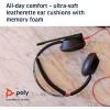 Plantronics – Micro-casque USB-C Blackwire 5220 – filaire binaural pour ordinateur avec micro perche – Connexion à un PC/Mac, une tablette et/ou un téléphone portable via USB-C ou prise Jack 3,5 mm(USB-A)