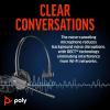 Plantronics Micro-Casque DECT sans Fil CS540 – Monaural (Mono) Convertible (3 Styles de Port) – Connexion au téléphone de Bureau – Microphone antibruit – Exclusivité Amazon(With Cahrging Stand)