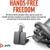 Plantronics Micro-Casque DECT sans Fil CS540 – Monaural (Mono) Convertible (3 Styles de Port) – Connexion au téléphone de Bureau – Microphone antibruit – Exclusivité Amazon(Charging Stand + Handset Lifter)