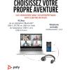 Micro-casque sans fil Poly Voyager 4310 UC (Plantronics), Micro-casque Bluetooth monaural avec microphone antibruit, Connexion à un PC/Mac/Téléphone portable via Bluetooth, Fonctionne avec Teams, Zoom(USB-C + USB-C/A)