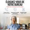 Micro-casque sans fil Poly Voyager 4310 UC et socle de chargement, Micro-casque Bluetooth monaural avec perche de microphone antibruit, Connexion à un PC/Téléphone portable – Fonctionne: Teams, Zoom(USB-C + USB-C/A)