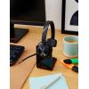 Micro-casque sans fil Poly Voyager 4310 UC et socle de chargement, Micro-casque Bluetooth monaural avec perche de microphone antibruit, Connexion à un PC/Téléphone portable – Fonctionne: Teams, Zoom(USB-A)