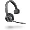 Micro-casque sans fil Poly Voyager 4310 UC – Micro-casque Bluetooth monaural avec perche de microphone antibruit – Connexion à un PC/Mac/Téléphone portable via Bluetooth – Fonctionne avec Teams, Zoom(USB-C)