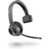 Micro-casque sans fil Poly Voyager 4310 UC (Plantronics), Micro-casque Bluetooth monaural avec microphone antibruit, Connexion à un PC/Mac/Téléphone portable via Bluetooth, Fonctionne avec Teams, Zoom(USB-C)