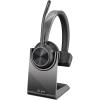 Micro-casque sans fil Poly Voyager 4310 UC et socle de chargement, Micro-casque Bluetooth monaural avec perche de microphone antibruit, Connexion à un PC/Téléphone portable – Fonctionne: Teams, Zoom(USB-A)