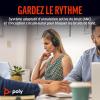 Micro-casque Poly Voyager Surround 80 UC Bluetooth (Plantronics) – Microphones antibruit pour des appels clairs – Système ANC adaptatif – iPhone, Android, PC/Mac, Zoom et Microsoft Teams (certifié)